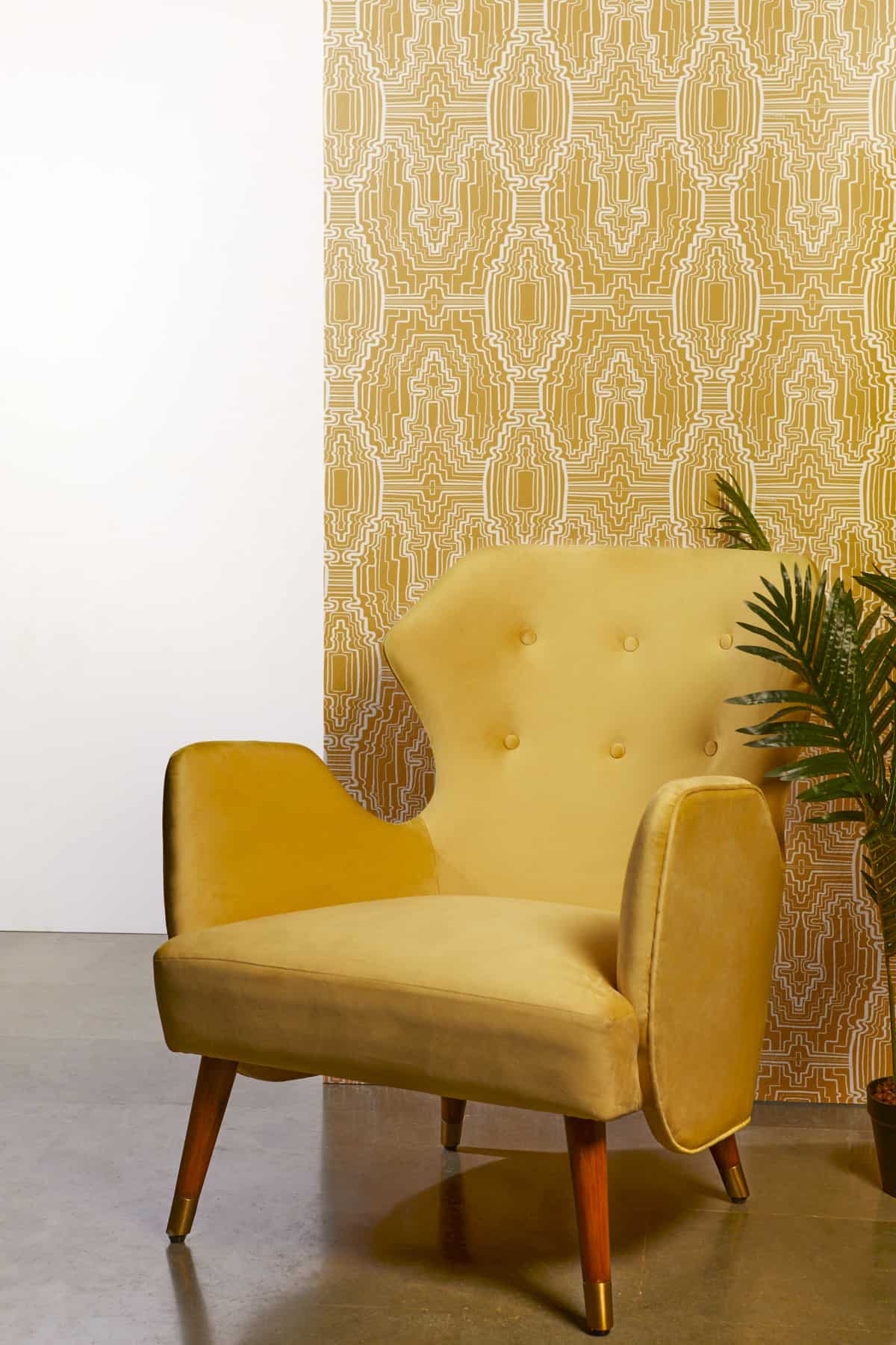 WALLPAPER Taram Yellow Wallpaper