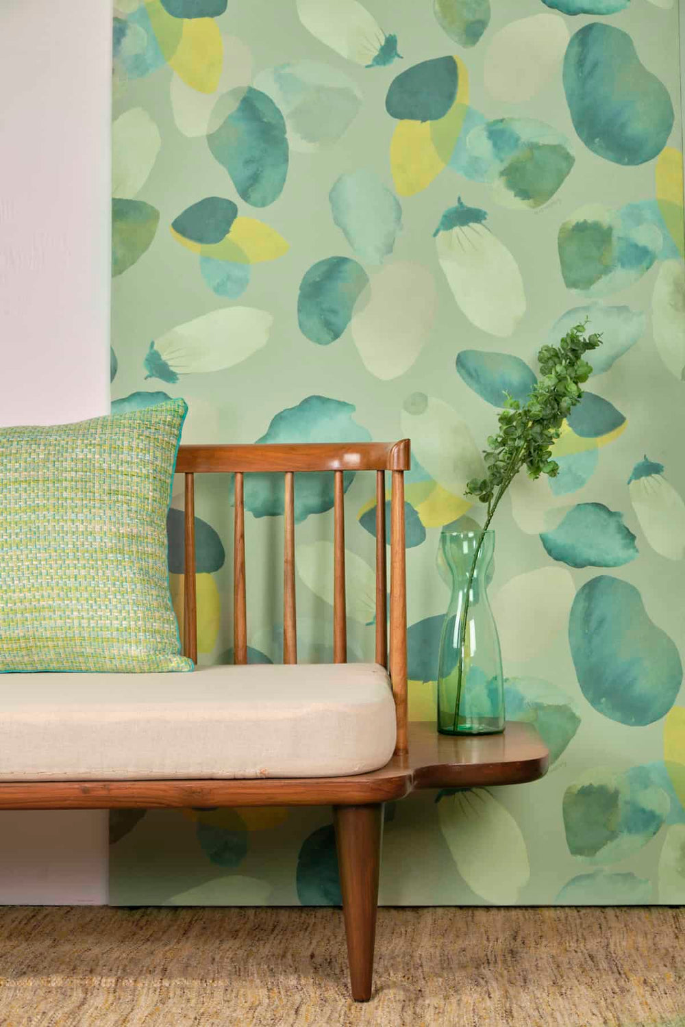 WALLPAPER Chasing Monsoon Grey Wallpaper