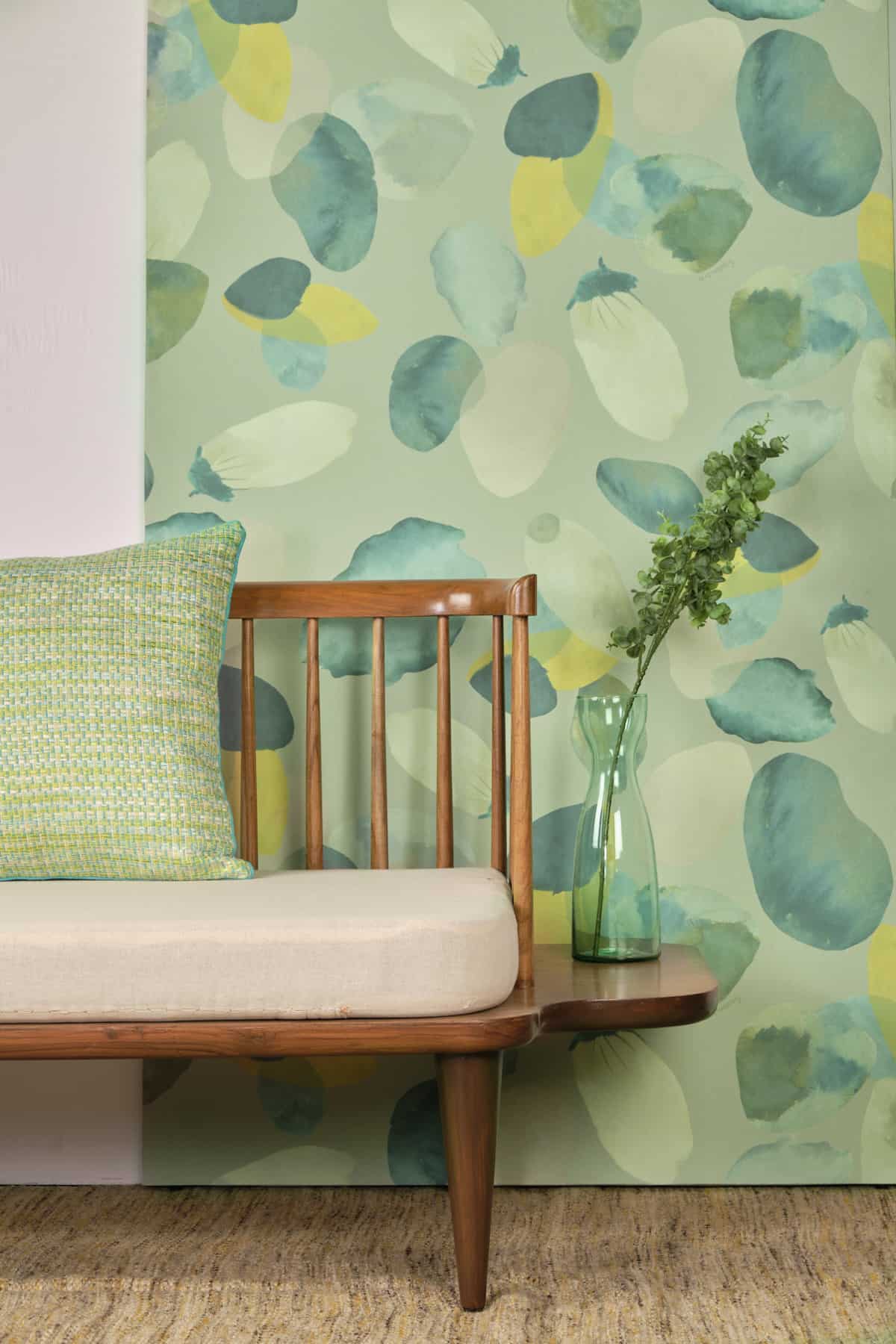 WALLPAPER Chasing Monsoon Grey Wallpaper