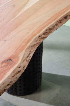 DINING TABLE Yamate Live Edge Dining Table (Acacia Wood)