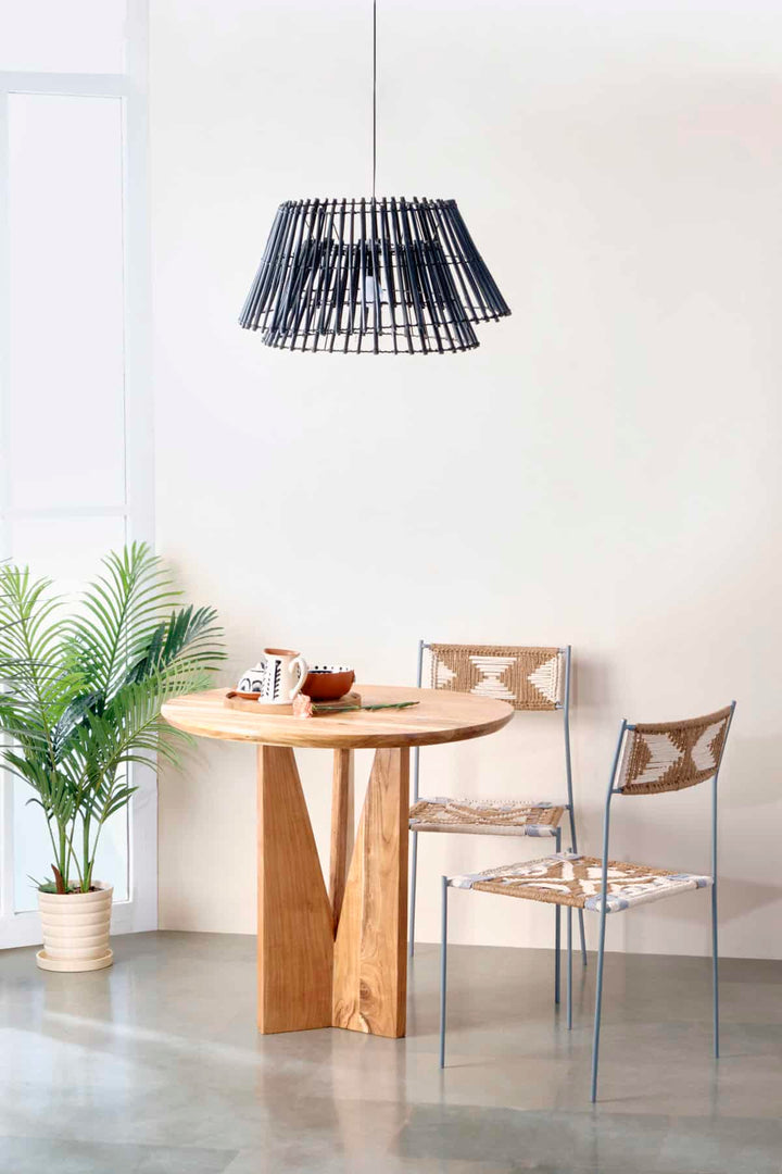 DINING TABLE Primitive Brekker Dining Table (Acacia Wood)