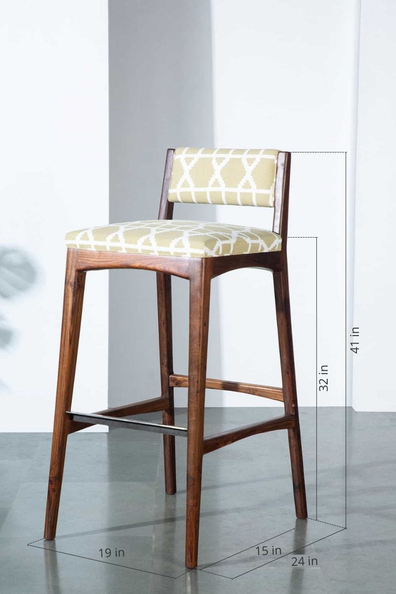 BAR STOOL Baro Margerita Bar Stool (Natural)