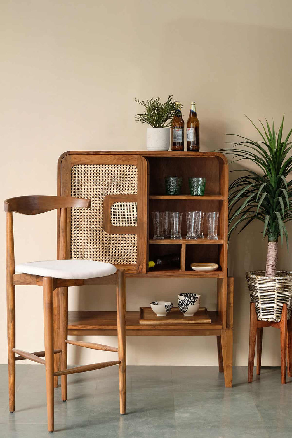 BAR STOOL Andaman Bar Stool (Teak Wood)