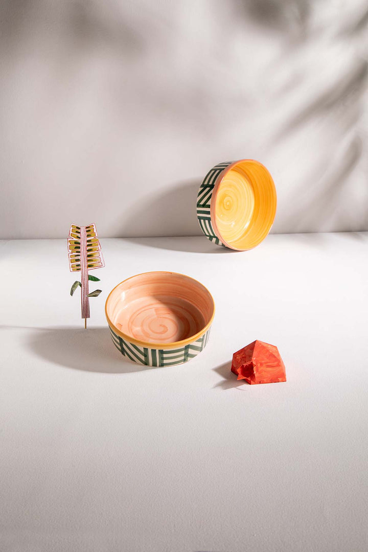 SERVING BOWLS Arakta Small Straight Server (Multi-Colored)