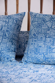 PILLOW COVER Back Bay (46 CM X 0.7 M) Pillow Cover (Set of 2)