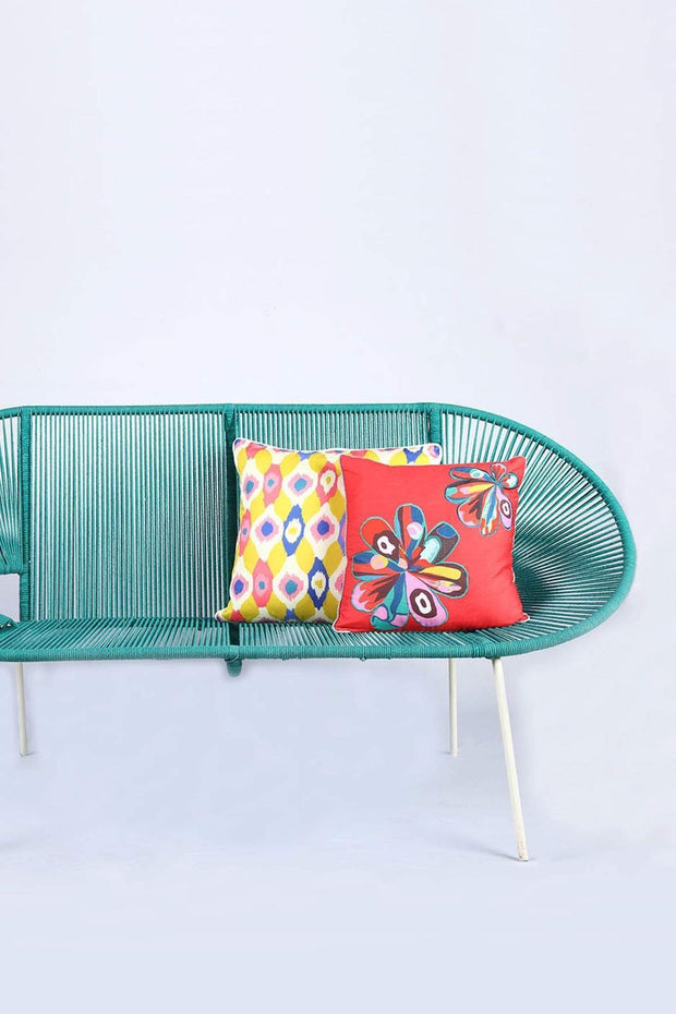 SOFA Baga Twin Seater (Blue-Green)