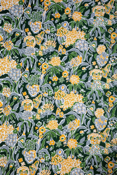 UPHOLSTERY FABRIC SWATCH Para Para Printed (Emerald Green) Upholstery Fabric Swatch