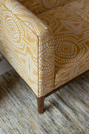 UPHOLSTERY FABRIC BOLD SEJ PRINTED (SUNFLOWER YELLOW)