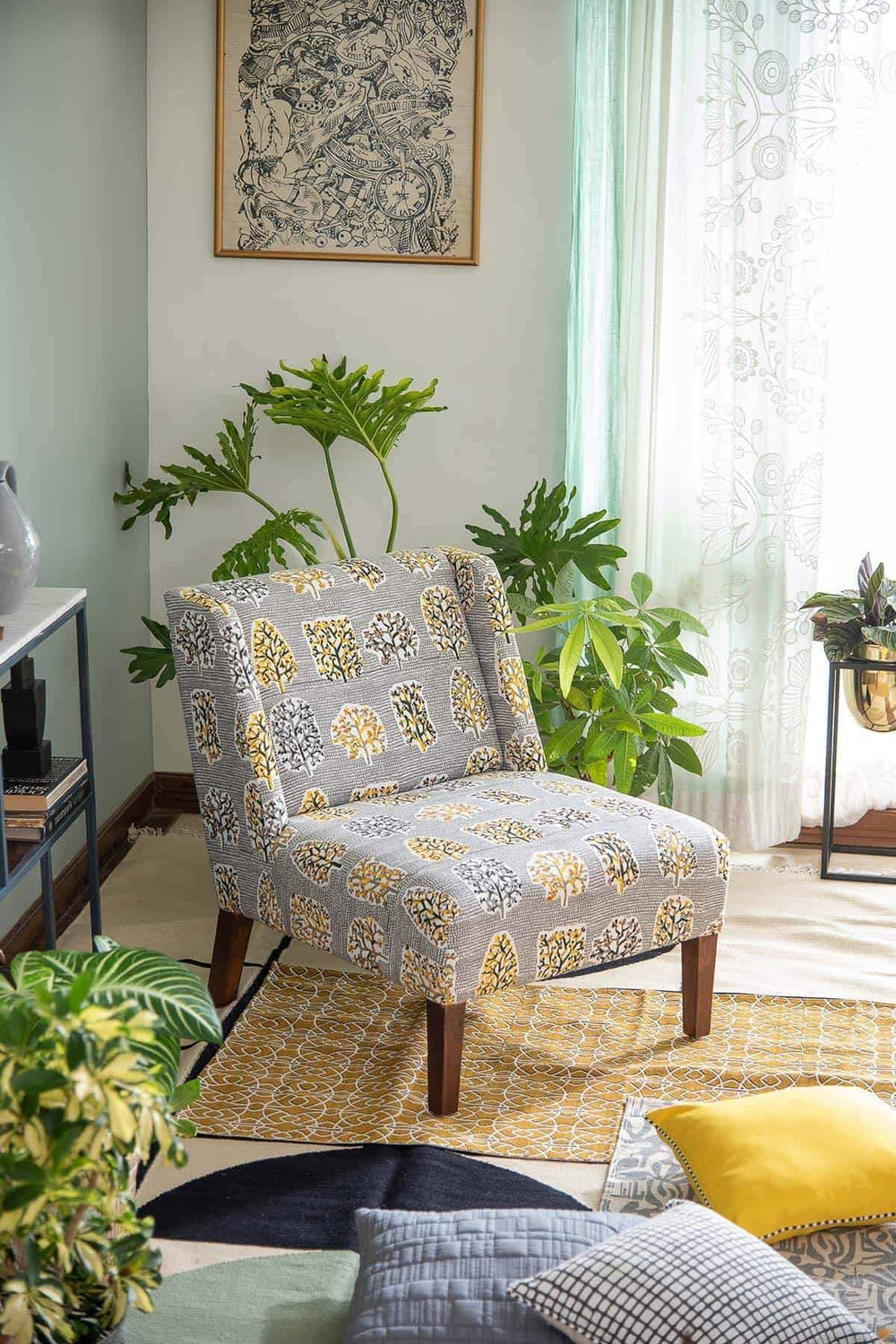 Palash Grey Fabric