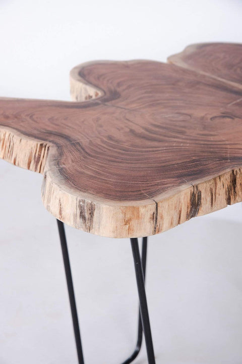 COFFEE TABLE Butterfly Live Edge Coffee Table (Acacia Wood)