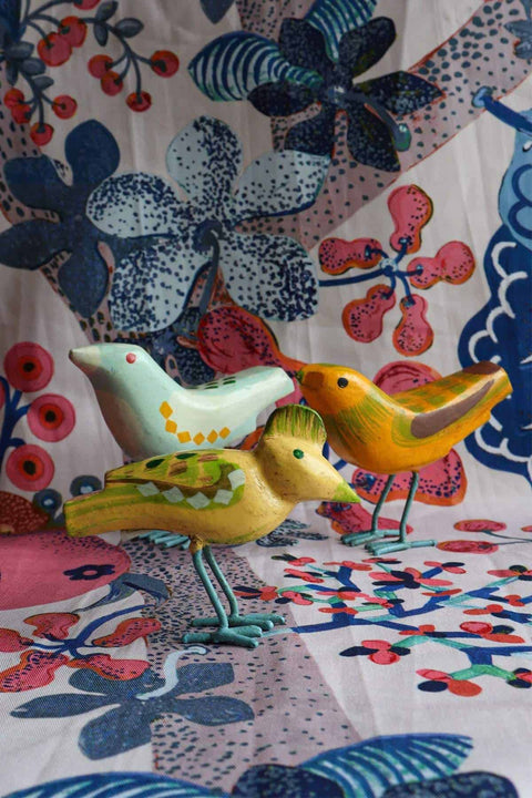FIGURINE Bye Bye Birdie Figurine Multi-Colored (Set of 5)