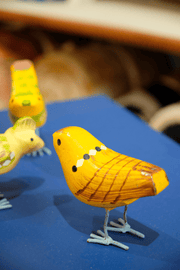 FIGURINE Bye Bye Birdie Figurine Multi-Colored (Set of 5)