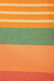 UPHOLSTERY FABRIC Casual Striper Upholstery Fabric (Papaya)