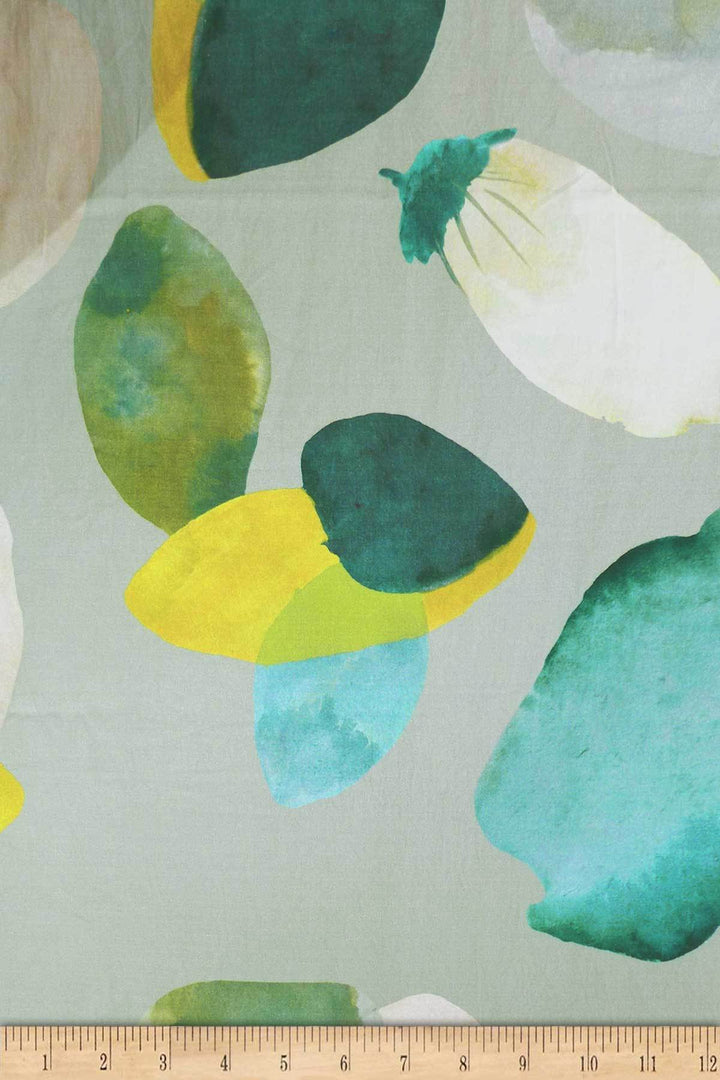 UPHOLSTERY FABRIC SWATCH Chasing Monsoon Grey Upholstery Fabric Swatch