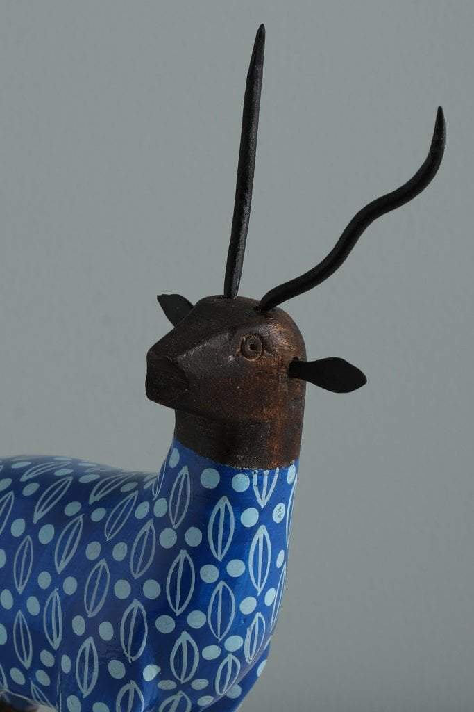 FIGURINE Chital Figurine (Blue)
