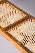 BENCH Civic Bench (Wicker And Teak Wood)