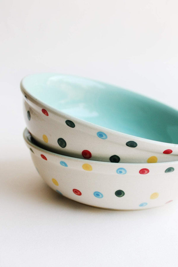 BOWL Color Pop Mint Pasta Bowl (Set Of 2)