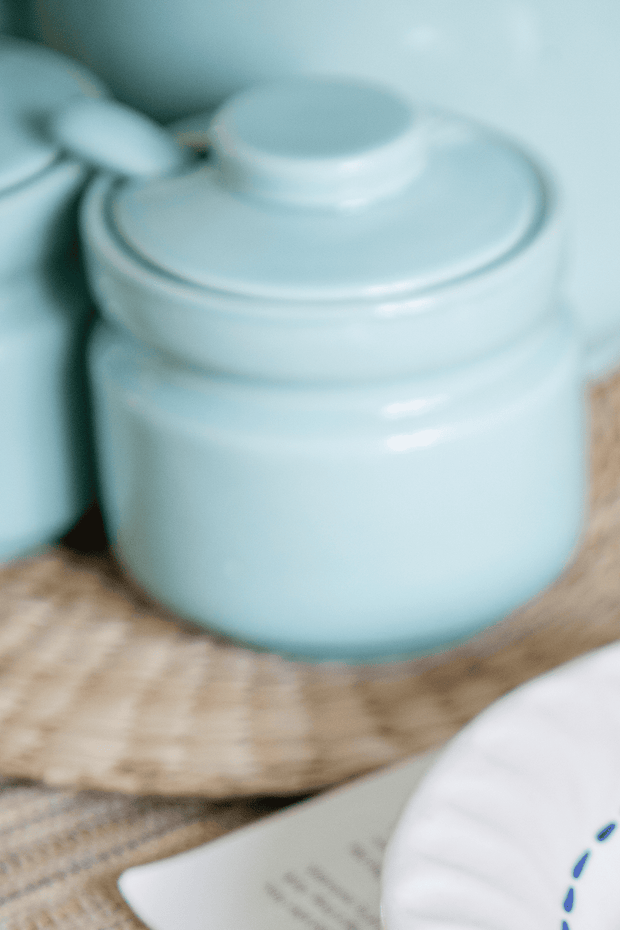 DINING ACCESSORIES Color Pop Mint Small Pickle Jar (Set Of 2)