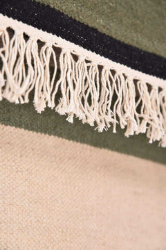 WOVEN RUG Cool And Calm Nomadic Woven Rug (Blue/Green)