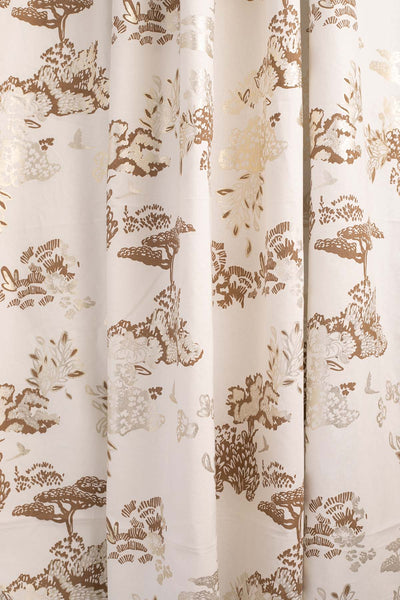 WINDOW CURTAINS Wilderness Song Window Blinds In Sheer Fabric