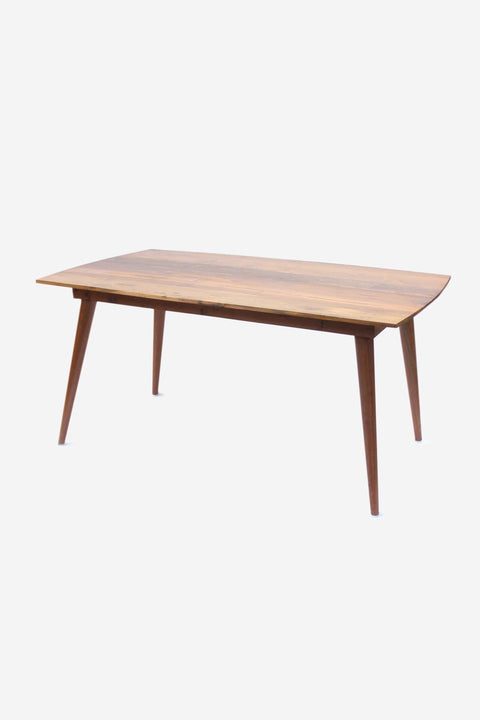 DINING TABLE Curved Teak Wood Dining Table