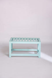 BENCH Distressed Mint Bench (Repurposed Wood)