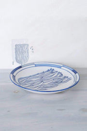 PLATTER Elae Rice Platter (Blue Speckle)