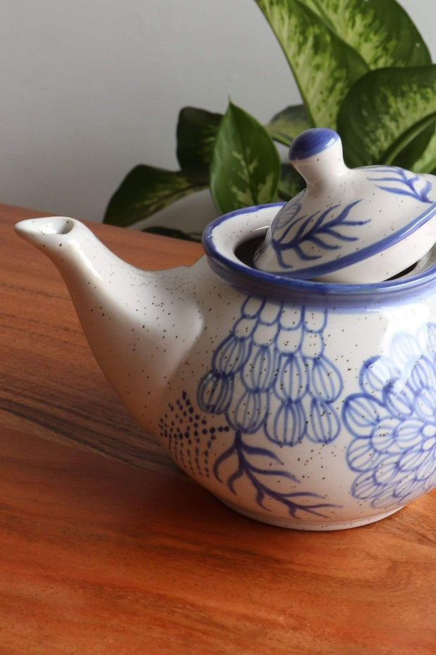 BREAKFAST Elae Tea Pot (Blue Speckle)