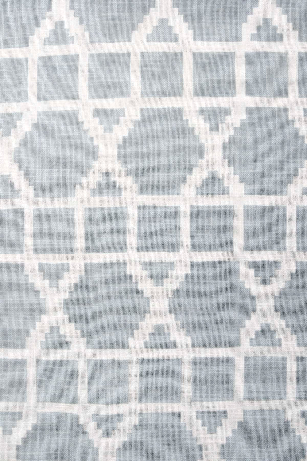 UPHOLSTERY FABRIC SWATCH Lattice Upholstery Fabric (Grey) Swatch