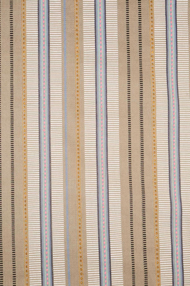 UPHOLSTERY FABRIC SWATCH Golden Strands Solid Upholstery (Sesame) Swatch