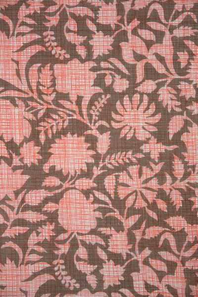 UPHOLSTERY FABRIC Flora Upholstery Fabric (Brown)
