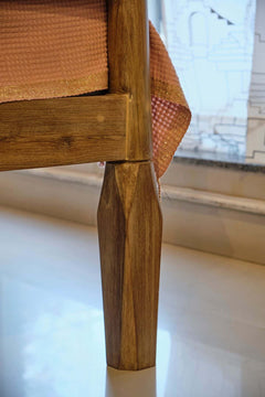 BED Four Poster Wicker Bed (Natural)