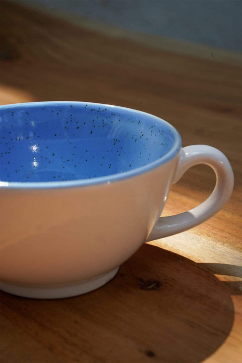 BREAKFAST Freedom Blue Tea Pot (Blue Speckle/O)