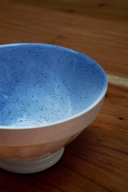 BOWL Freedom Blue Ribbed Bowl (Set Of 2)