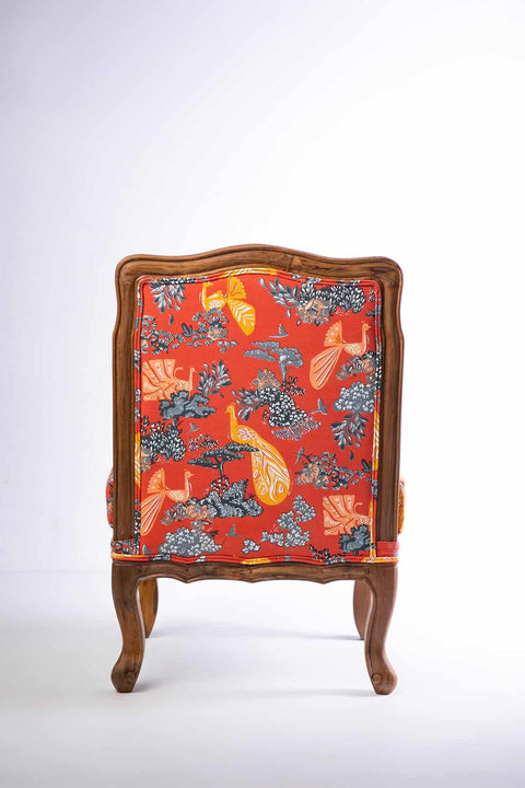 ARMCHAIRS & ACCENTS French Bergere Accent Chair (Teak Wood)