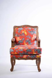 ARMCHAIRS & ACCENTS French Bergere Accent Chair (Teak Wood)