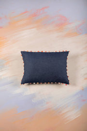 PRINTED CUSHIONS Genie Denim (36 CM X 50 CM) Cushion Cover