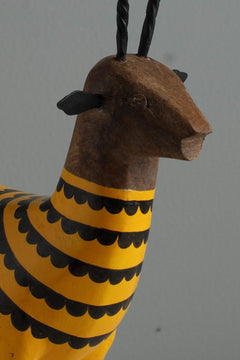 FIGURINE Golden Buck Figurine (Yellow)