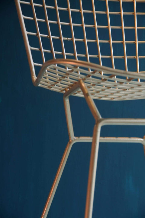 BAR STOOL Grid Bar Stool (Matt Gold)