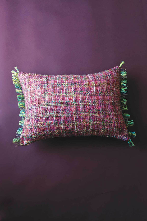PRINTED CUSHIONS GYPSY NIGHTS RED MIX CUSHION COVER (WOVEN COTTON)