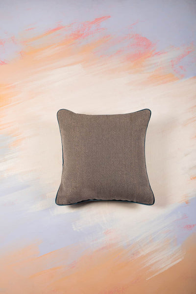PRINTED CUSHIONS Herringbone Grey (46 CM X 46 CM) Cushion Cover