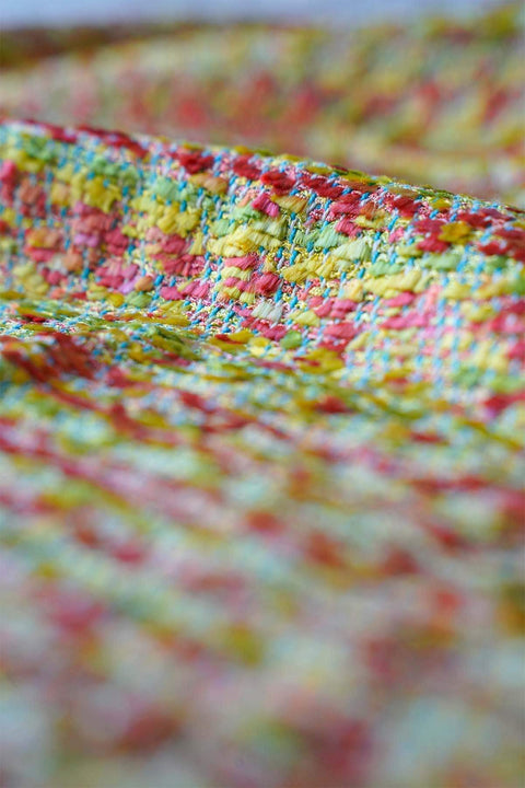 UPHOLSTERY FABRIC SWATCH Honeypot Tweed Upholstery (Multi-Colored) Swatch