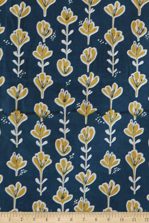 UPHOLSTERY FABRIC SWATCH Huki Blue Upholstery Fabric Swatch