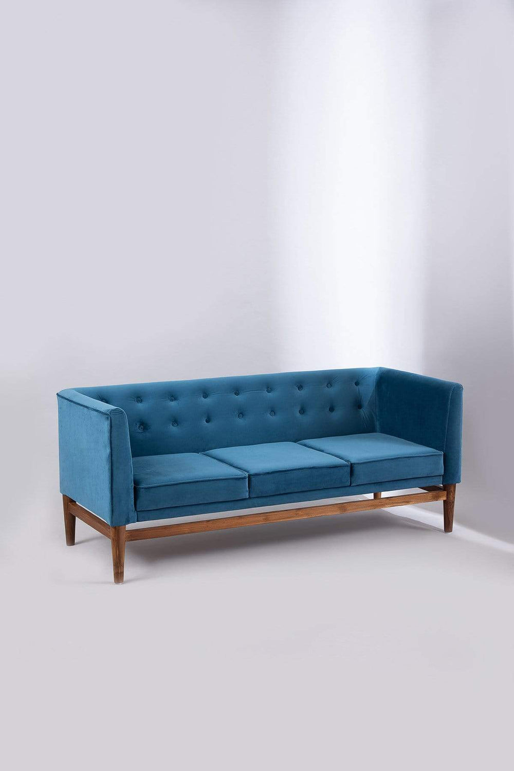UPHOLSTERY FABRIC Indigo Velvet Upholstery Fabric