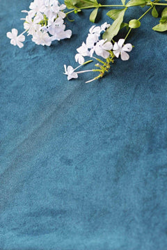 UPHOLSTERY FABRIC Indigo Velvet Upholstery Fabric