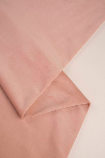 UPHOLSTERY FABRIC SWATCH Solid Velvet (Pink) Upholstery Fabric Swatch