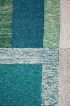 WOVEN RUG Jade Door Woven Rug (Multi-Colored)
