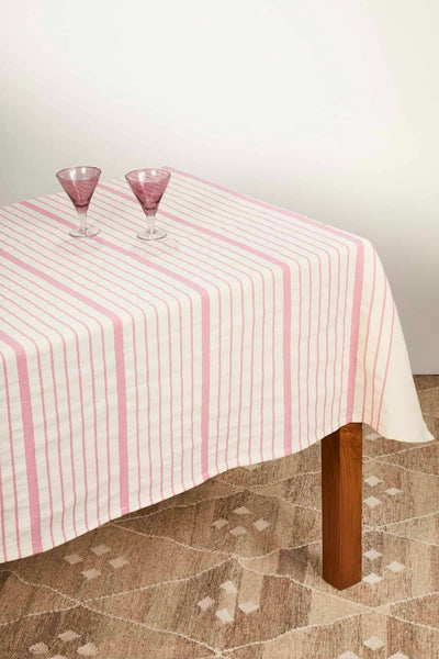 TABLE COVER Jaipur Rose Table Cover (Pink)