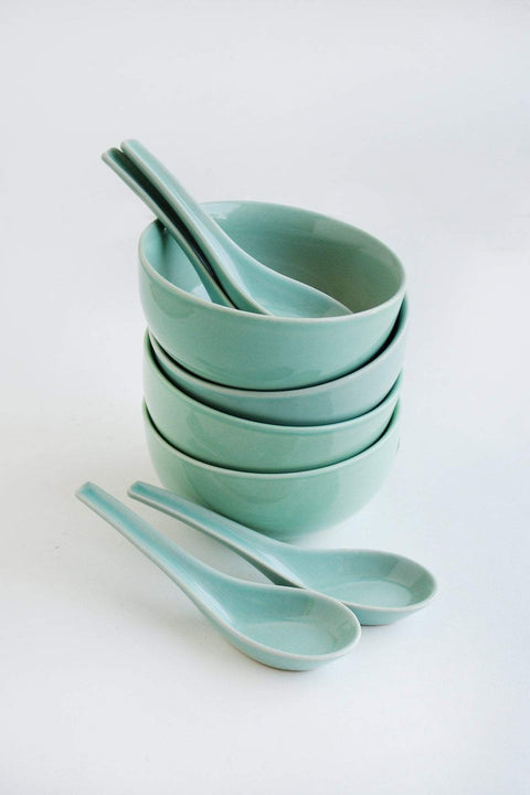 BOWL Jia Mint Soup Bowl (Set Of 4)