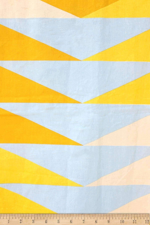 COTTON FABRIC AND CURTAINS Jiddu Cotton Fabric And Curtains (Yellow)